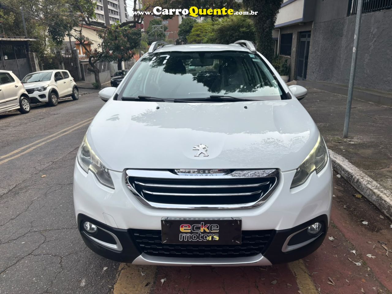 PEUGEOT   2008 ALLURE 1.6 FLEX 16V 5P AUT.   BRANCO 2017 1.6 FLEX - Loja