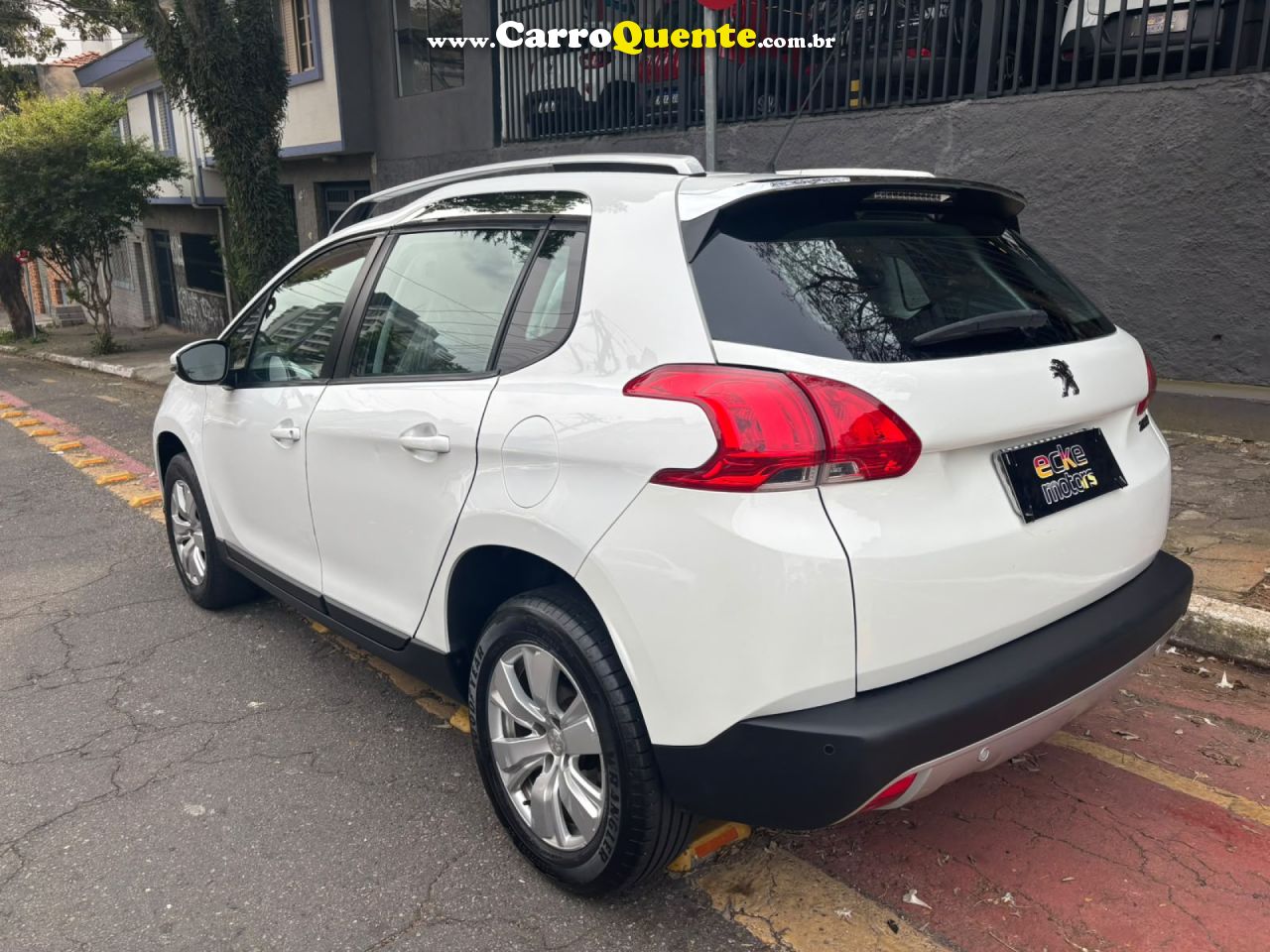 PEUGEOT   2008 ALLURE 1.6 FLEX 16V 5P AUT.   BRANCO 2017 1.6 FLEX - Loja