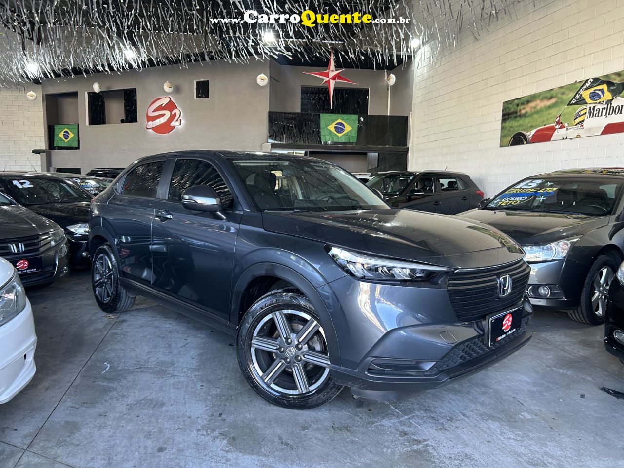 HONDA   HR-V EX 1.5 FLEX SENSING 16V 5P AUT.   AZUL 2023 1.5 FLEX - Loja