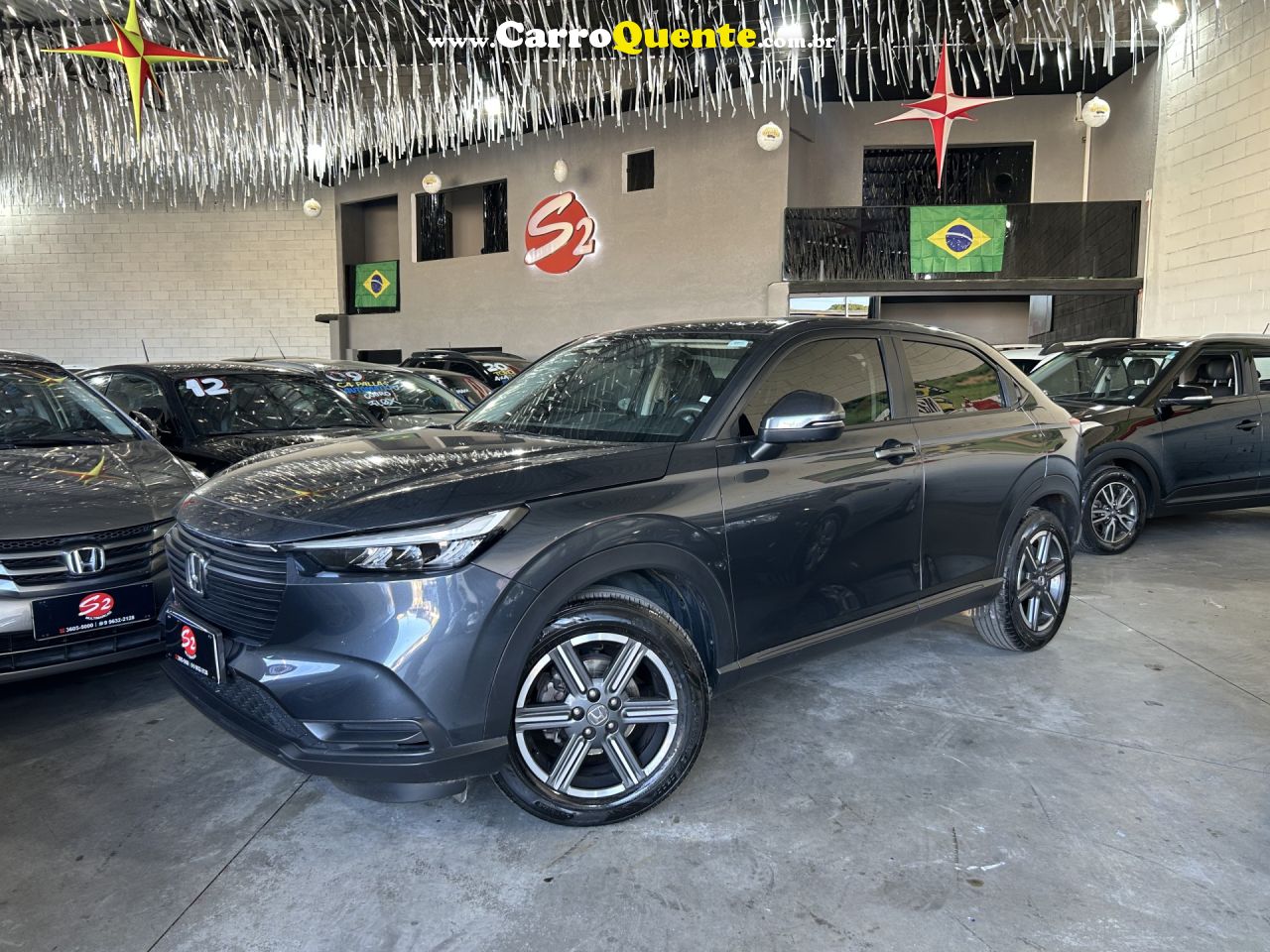 HONDA   HR-V EX 1.5 FLEX SENSING 16V 5P AUT.   AZUL 2023 1.5 FLEX - Loja