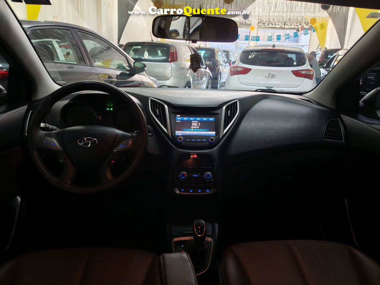 HYUNDAI   HB20 PREMIUM 1.6 FLEX 16V AUT.   PRATA 2018 1.6 FLEX - Loja