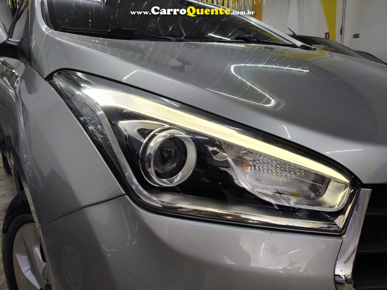 HYUNDAI   HB20 PREMIUM 1.6 FLEX 16V AUT.   PRATA 2018 1.6 FLEX - Loja