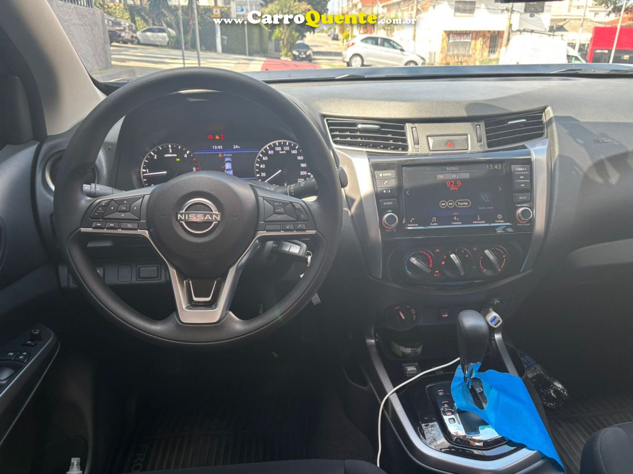 NISSAN   FRONTIER ATTAC.CD 4X4 2.3 BI-TB DIE. AUT   CINZA 2025 2.3 GASOLINA - Loja