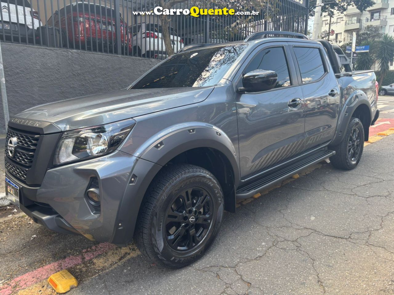 NISSAN   FRONTIER ATTAC.CD 4X4 2.3 BI-TB DIE. AUT   CINZA 2025 2.3 GASOLINA - Loja