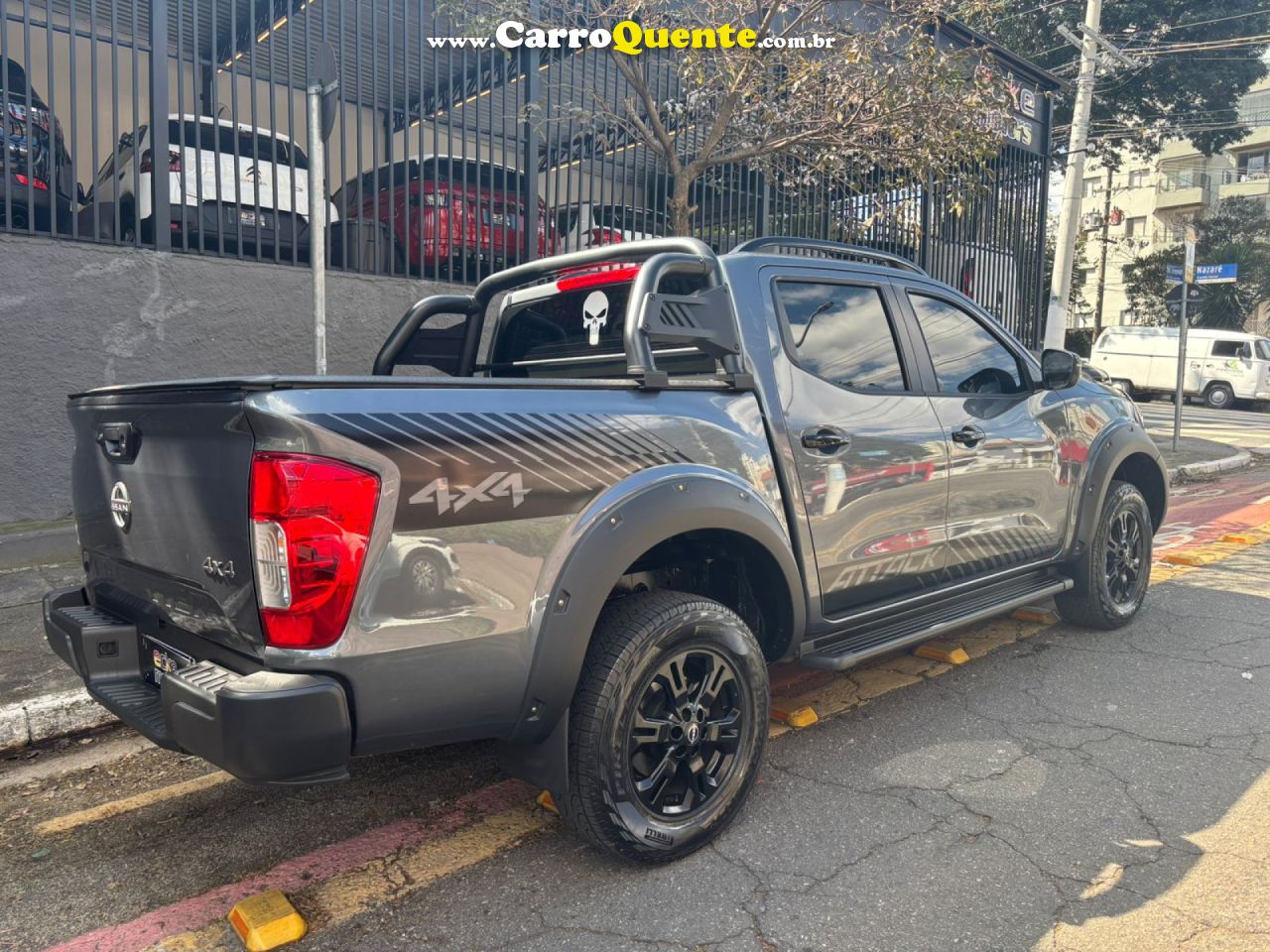 NISSAN   FRONTIER ATTAC.CD 4X4 2.3 BI-TB DIE. AUT   CINZA 2025 2.3 GASOLINA - Loja