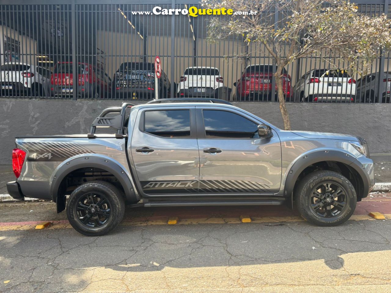 NISSAN   FRONTIER ATTAC.CD 4X4 2.3 BI-TB DIE. AUT   CINZA 2025 2.3 GASOLINA - Loja
