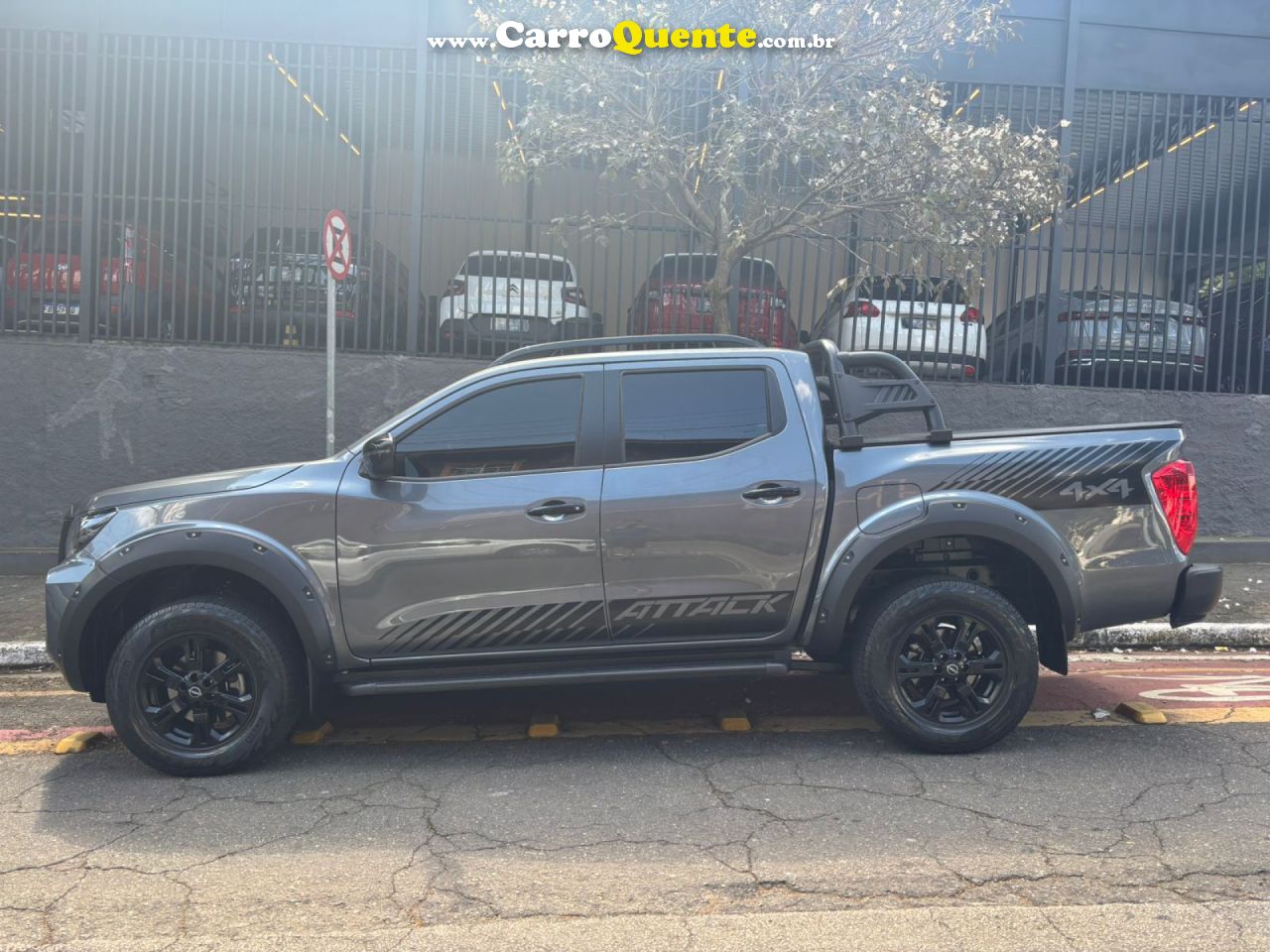 NISSAN   FRONTIER ATTAC.CD 4X4 2.3 BI-TB DIE. AUT   CINZA 2025 2.3 GASOLINA - Loja