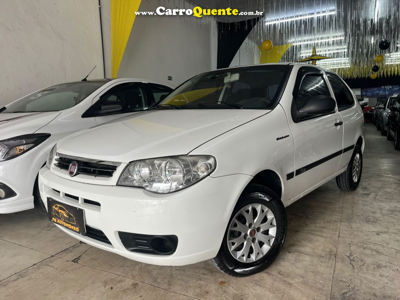 FIAT   PALIO CELEBRATION 1.0 FIRE FLEX 8V 2P   BRANCO 2015 1.0 FLEX - Loja