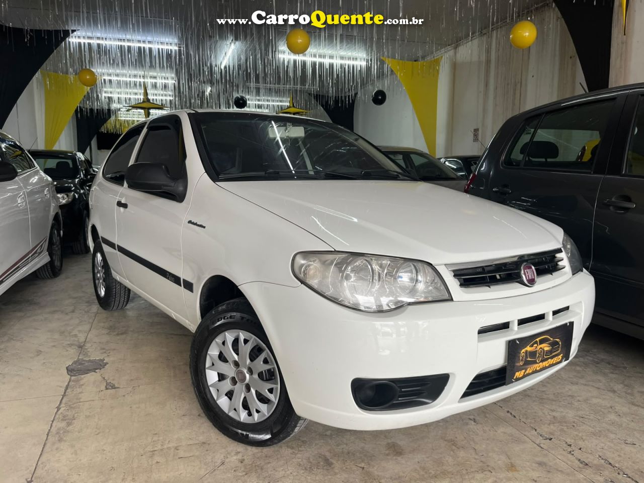 FIAT   PALIO CELEBRATION 1.0 FIRE FLEX 8V 2P   BRANCO 2015 1.0 FLEX - Loja