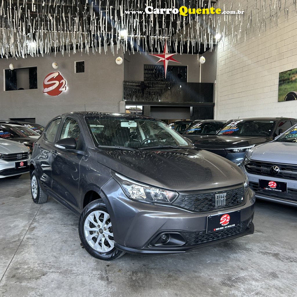 FIAT   ARGO DRIVE 1.0 6V FLEX   CINZA 2022 1.0 FLEX - Loja