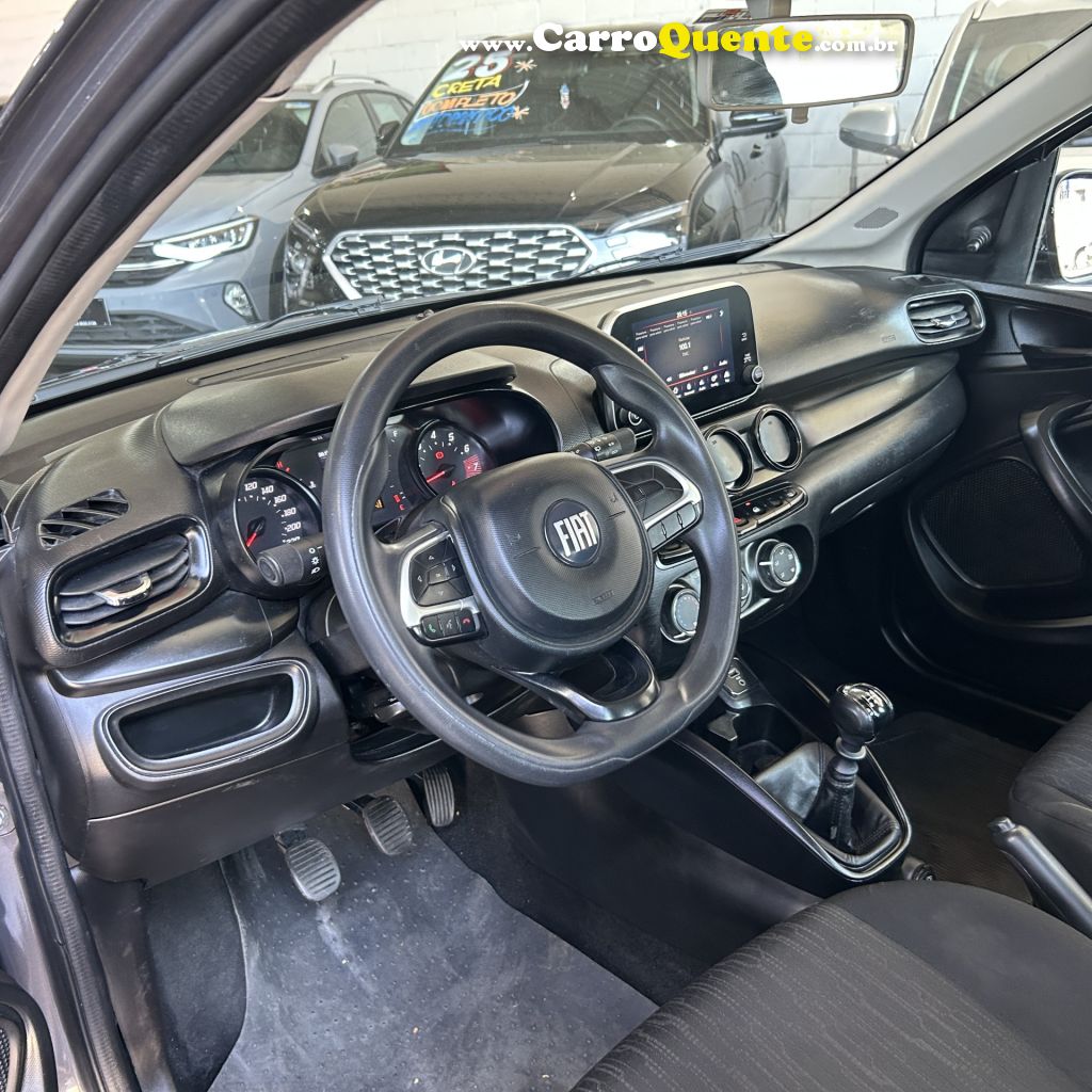 FIAT   ARGO DRIVE 1.0 6V FLEX   CINZA 2022 1.0 FLEX - Loja