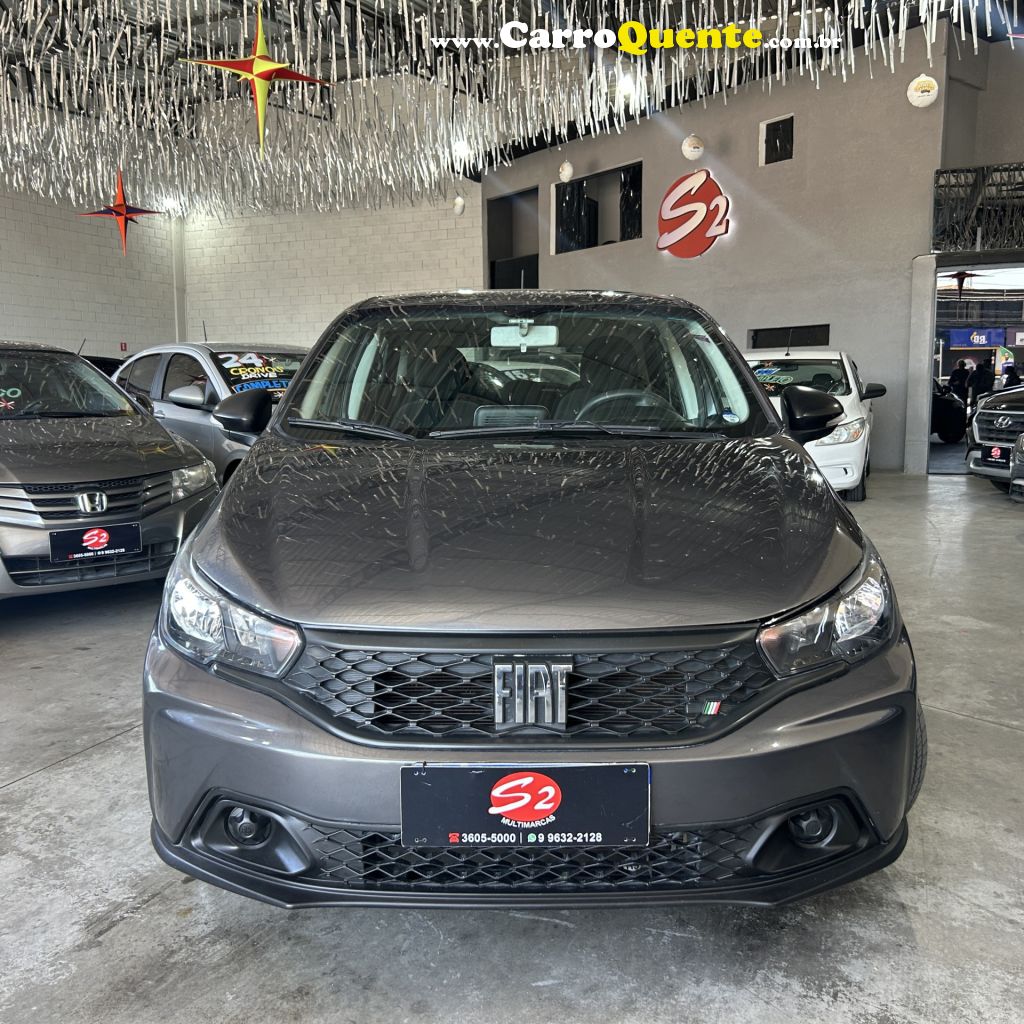 FIAT   ARGO DRIVE 1.0 6V FLEX   CINZA 2022 1.0 FLEX - Loja