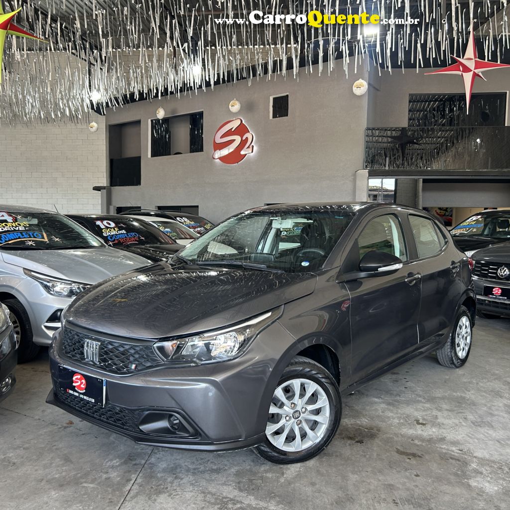 FIAT   ARGO DRIVE 1.0 6V FLEX   CINZA 2022 1.0 FLEX - Loja