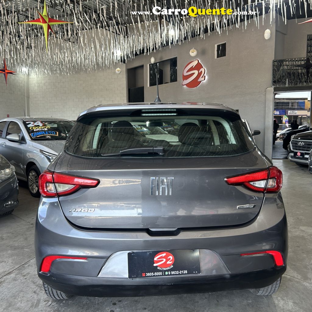 FIAT   ARGO DRIVE 1.0 6V FLEX   CINZA 2022 1.0 FLEX - Loja