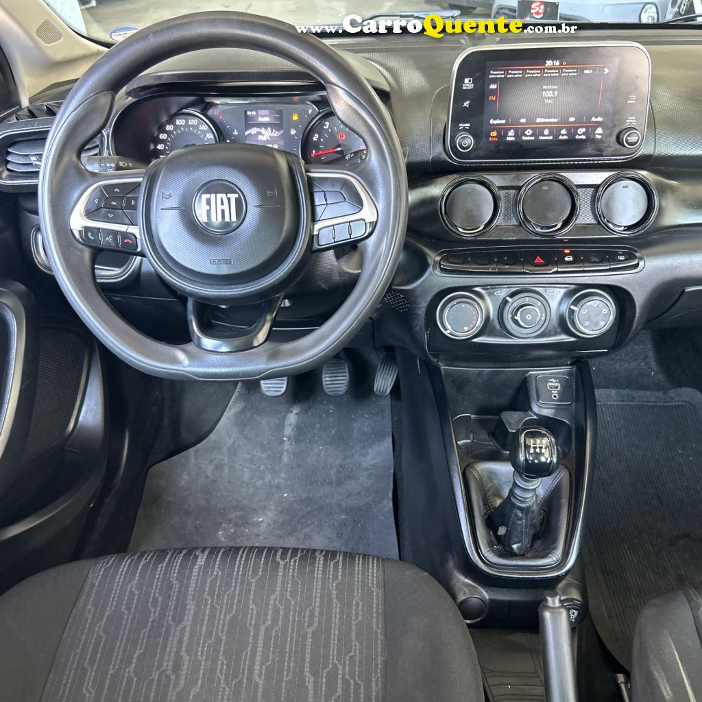 FIAT   ARGO DRIVE 1.0 6V FLEX   CINZA 2022 1.0 FLEX - Loja