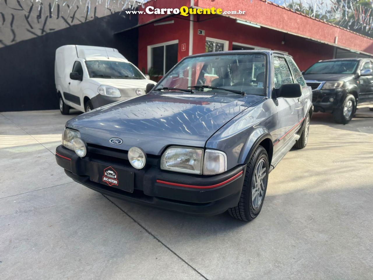 FORD   ESCORT XR3 1.8  1.6 BENETONFORM.LASER   CINZA 1989 1.8 ÁLCOOL - Loja