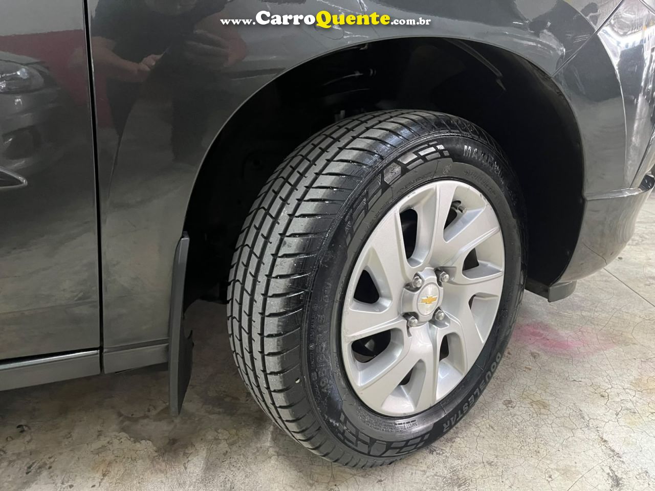 CHEVROLET   SPIN LTZ 1.8 8V ECONO.FLEX 5P AUT.   CINZA 2016 1.8 FLEX - Loja