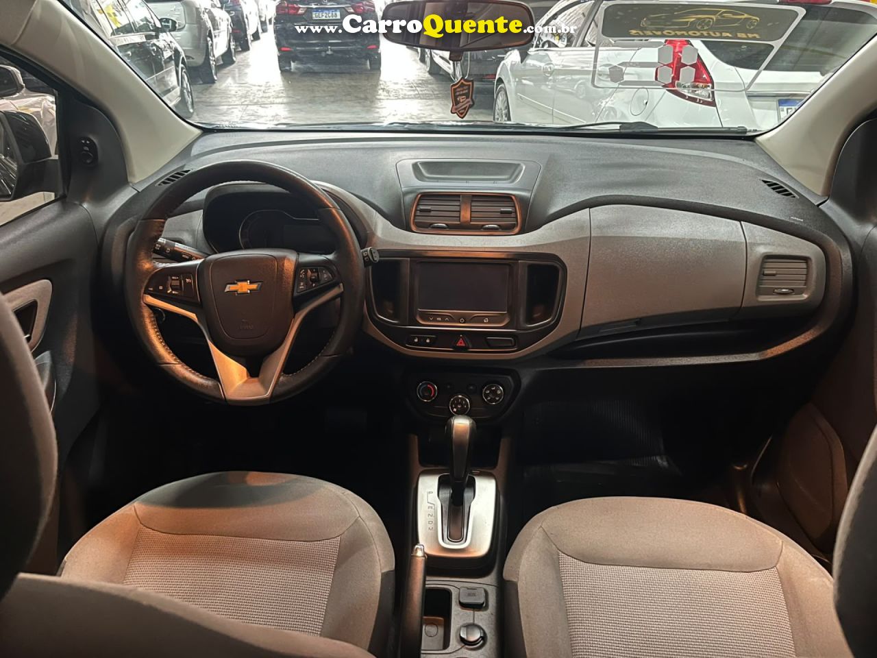 CHEVROLET   SPIN LTZ 1.8 8V ECONO.FLEX 5P AUT.   CINZA 2016 1.8 FLEX - Loja