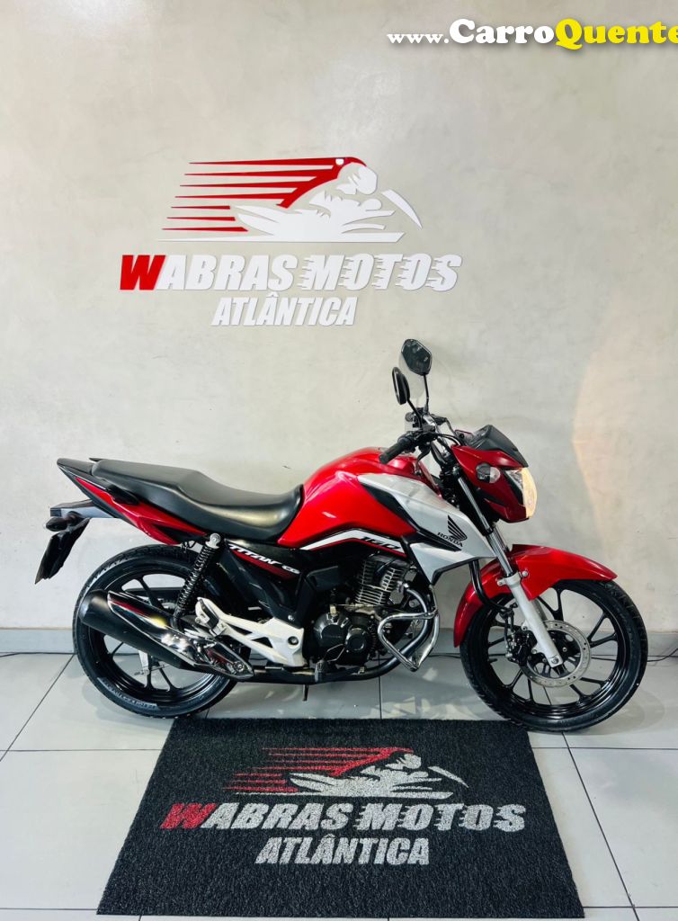 HONDA   HONDA CG 160 TITAN   VERMELHO 2024 160 CC FLEX - Loja