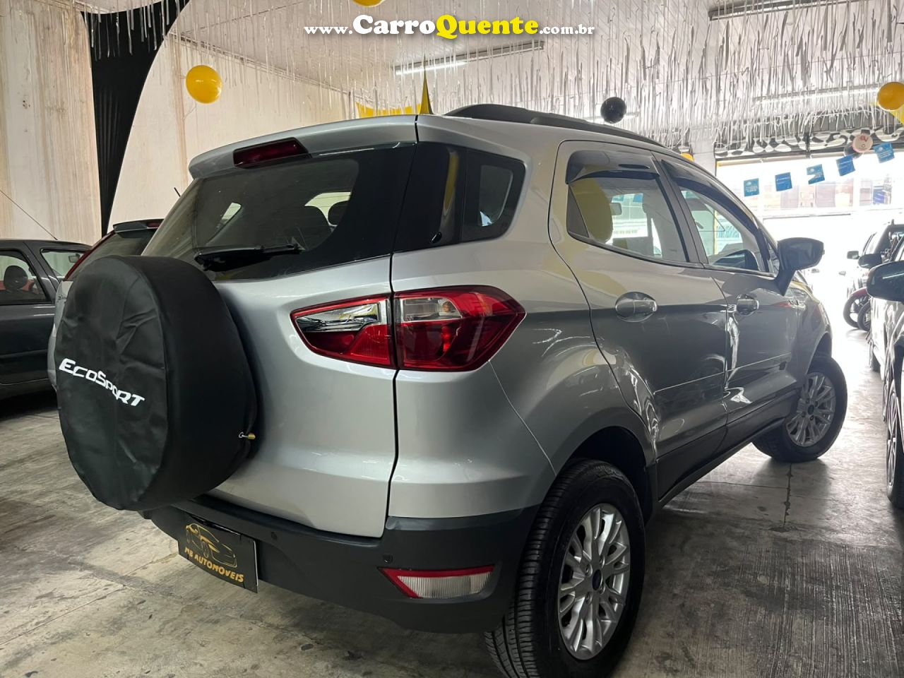 FORD   ECOSPORT SE 1.6 16V FLEX 5P AUT.   PRATA 2017 1.6 FLEX - Loja