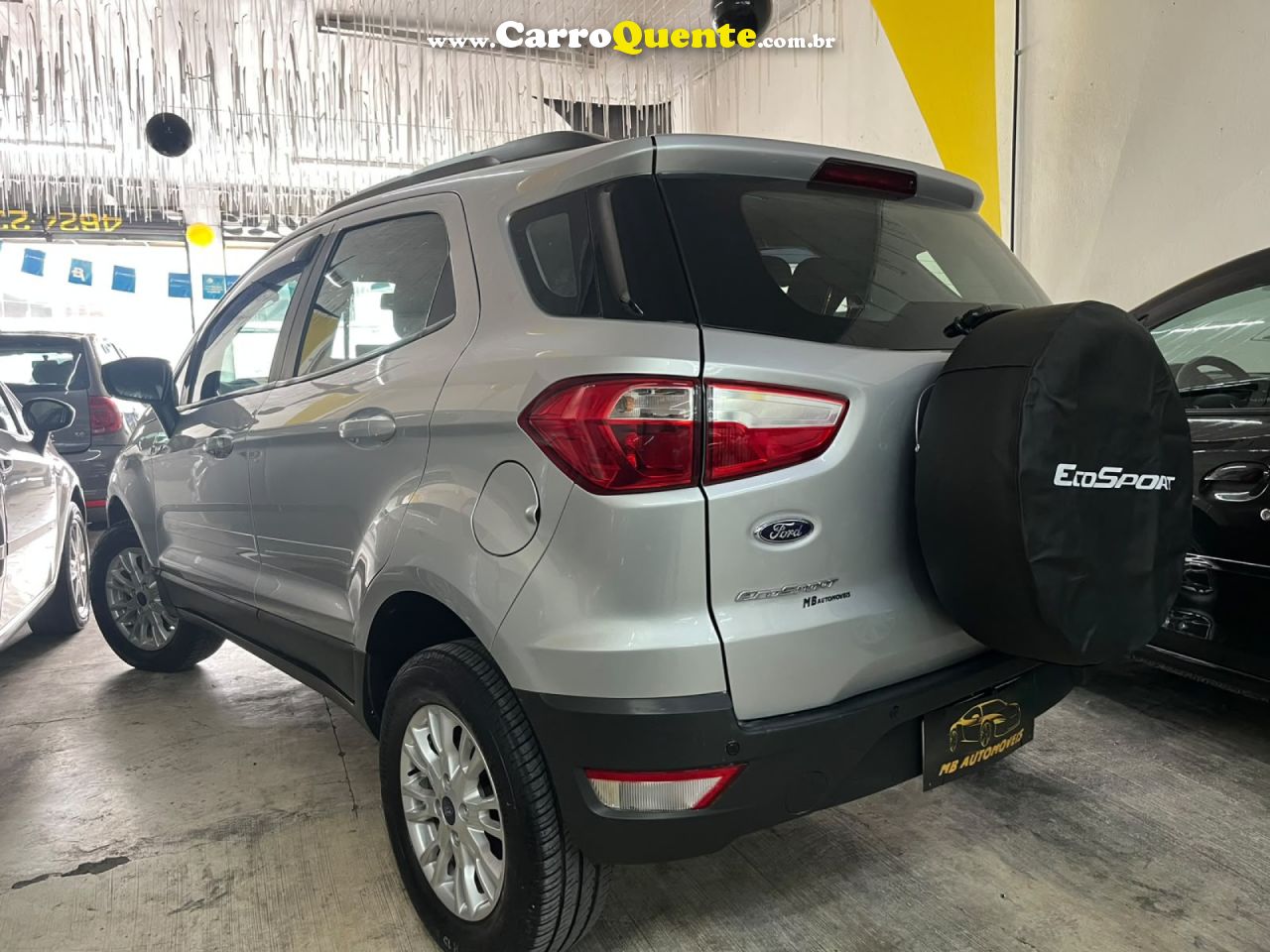 FORD   ECOSPORT SE 1.6 16V FLEX 5P AUT.   PRATA 2017 1.6 FLEX - Loja