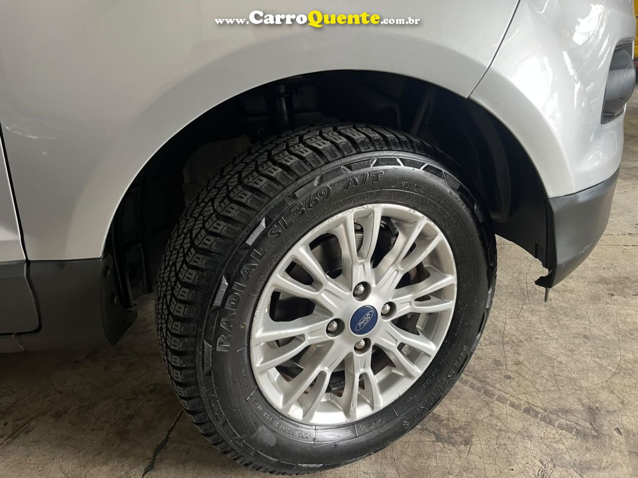 FORD   ECOSPORT SE 1.6 16V FLEX 5P AUT.   PRATA 2017 1.6 FLEX - Loja