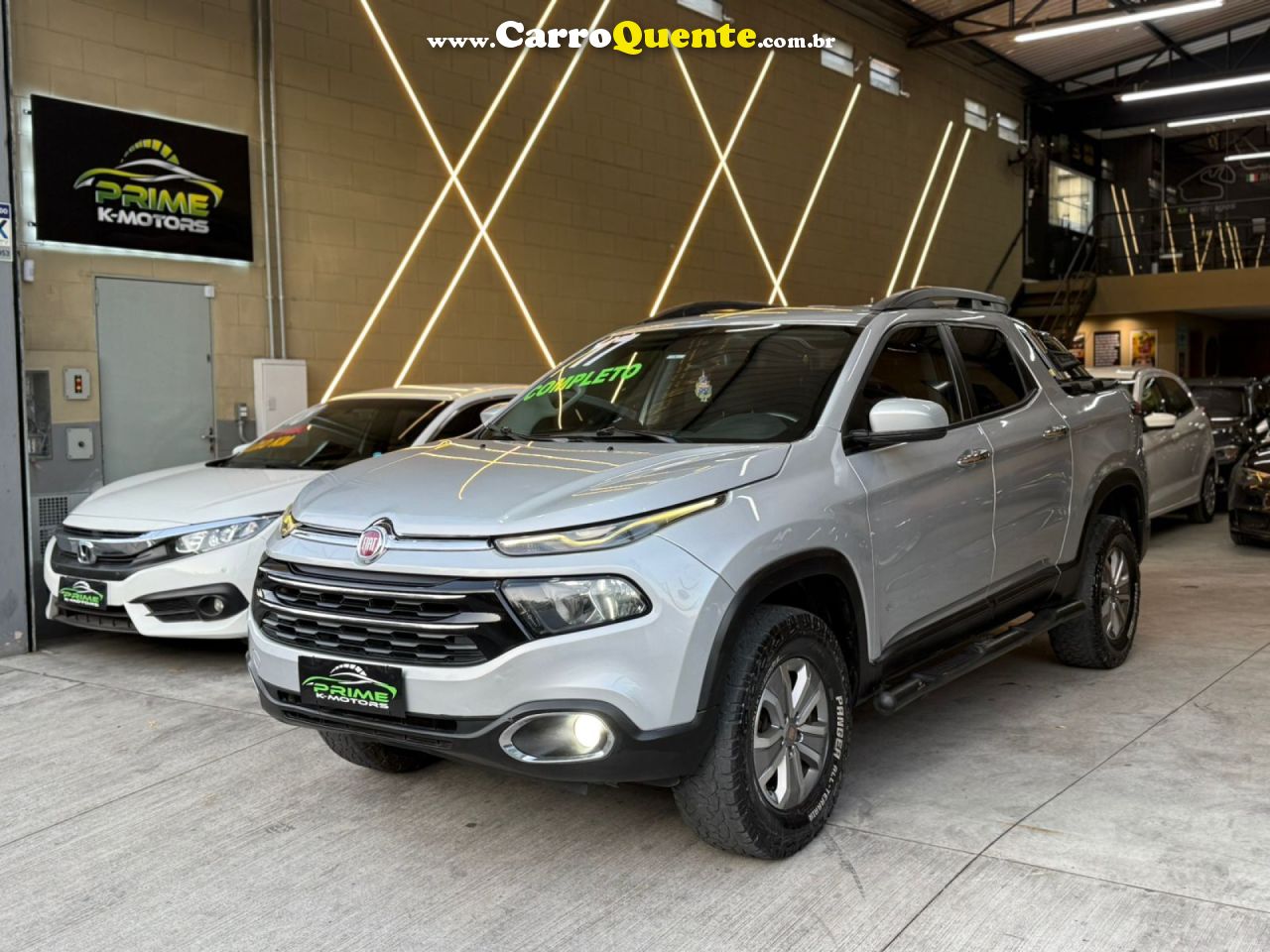 FIAT   TORO FREEDOM 1.8 16V FLEX AUT.   PRATA 2017 1.8 FLEX - Loja