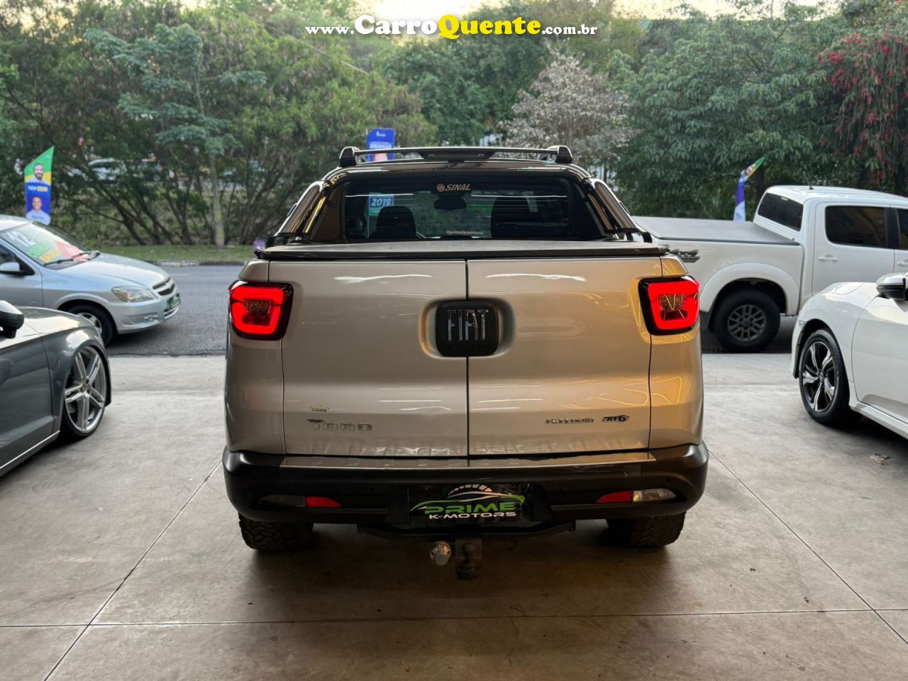 FIAT   TORO FREEDOM 1.8 16V FLEX AUT.   PRATA 2017 1.8 FLEX - Loja