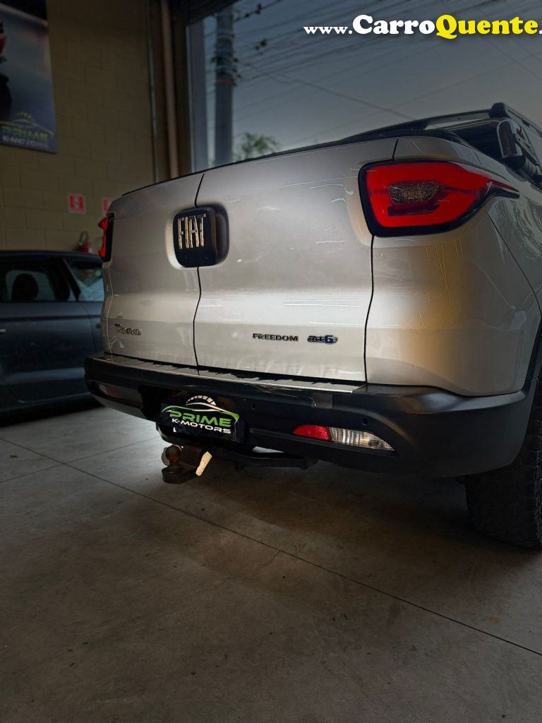 FIAT   TORO FREEDOM 1.8 16V FLEX AUT.   PRATA 2017 1.8 FLEX - Loja