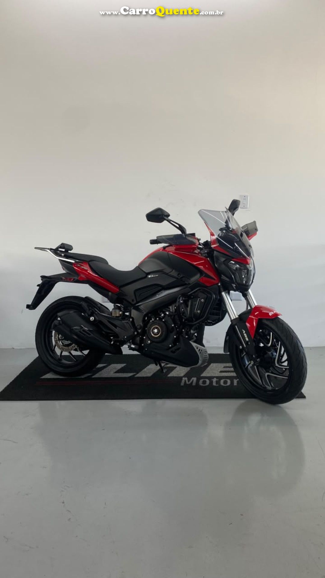 BAJAJ   DOMINAR 400    VERMELHO 2026 400 GASOLINA - Loja