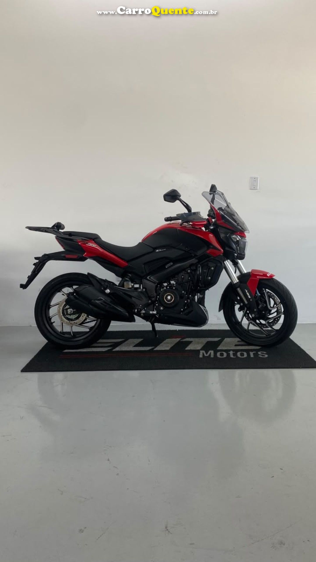 BAJAJ   DOMINAR 400    VERMELHO 2026 400 GASOLINA - Loja