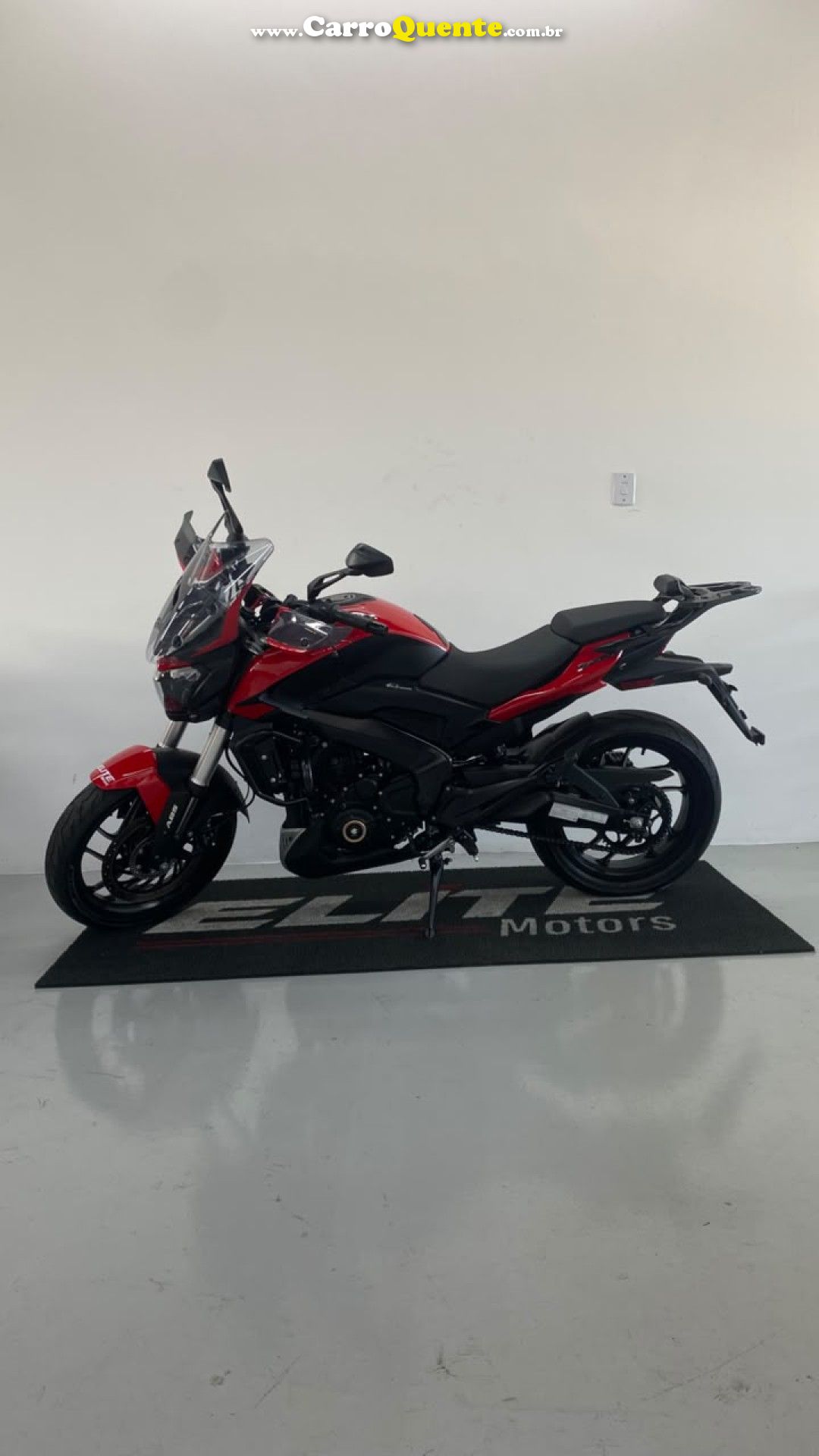 BAJAJ   DOMINAR 400    VERMELHO 2026 400 GASOLINA - Loja