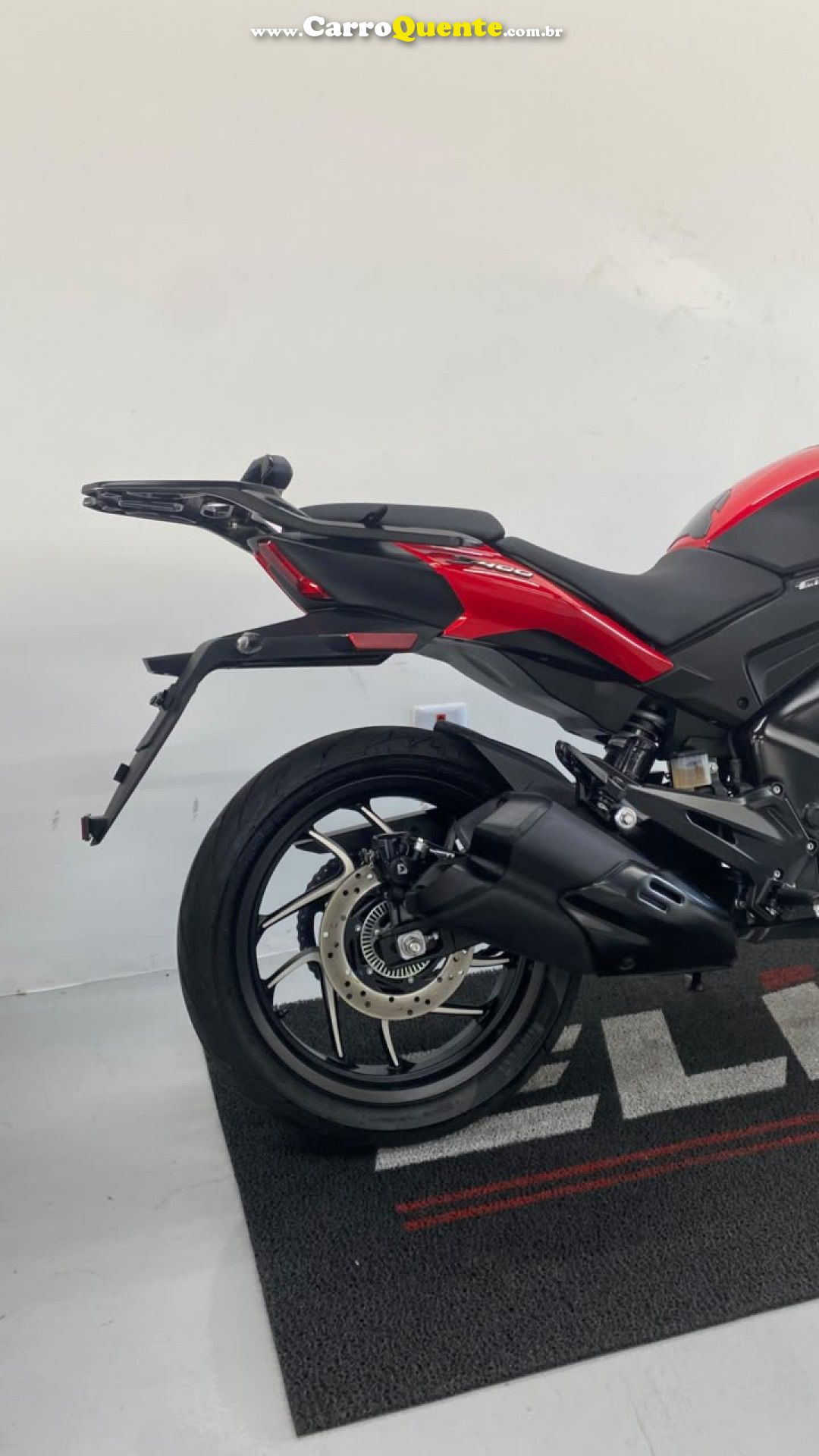 BAJAJ   DOMINAR 400    VERMELHO 2026 400 GASOLINA - Loja