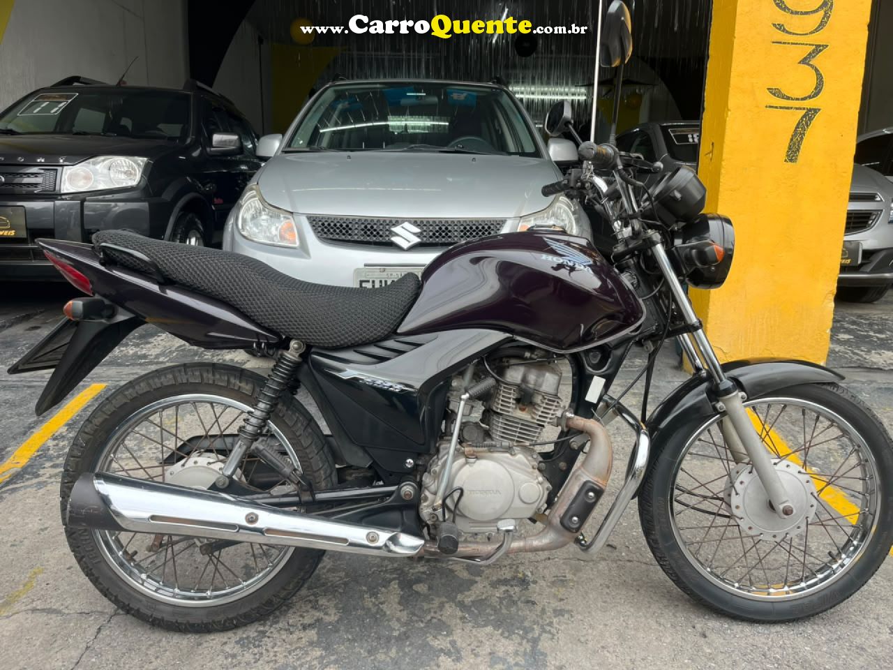 HONDA   CG 125 FAN  FAN KS  125 I FAN   ROXO 2011 150 GASOLINA - Loja