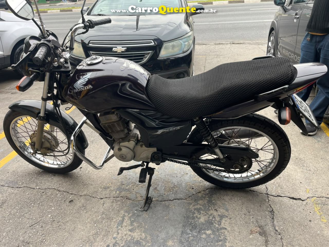 HONDA   CG 125 FAN  FAN KS  125 I FAN   ROXO 2011 150 GASOLINA - Loja