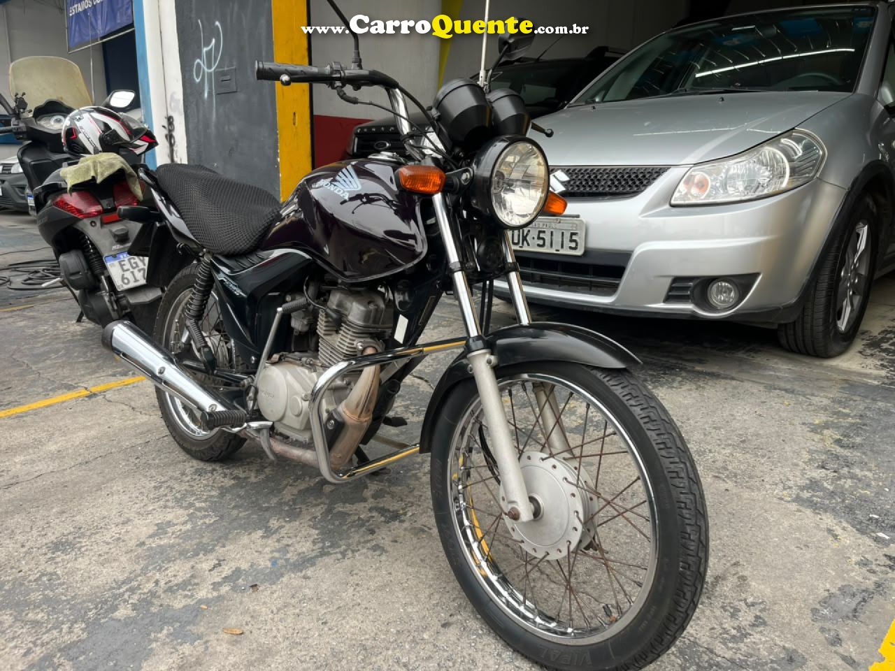 HONDA   CG 125 FAN  FAN KS  125 I FAN   ROXO 2011 150 GASOLINA - Loja