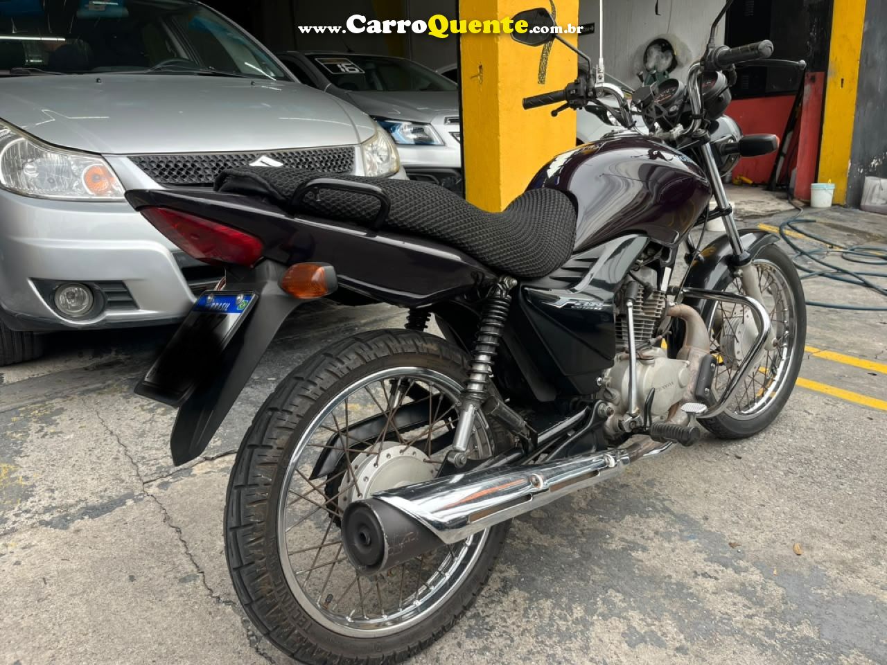 HONDA   CG 125 FAN  FAN KS  125 I FAN   ROXO 2011 150 GASOLINA - Loja