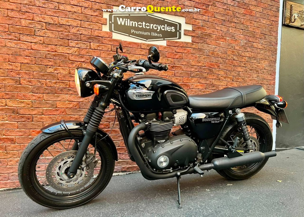 TRIUMPH BONNEVILLE T100 BLACK 900 2020 - Loja