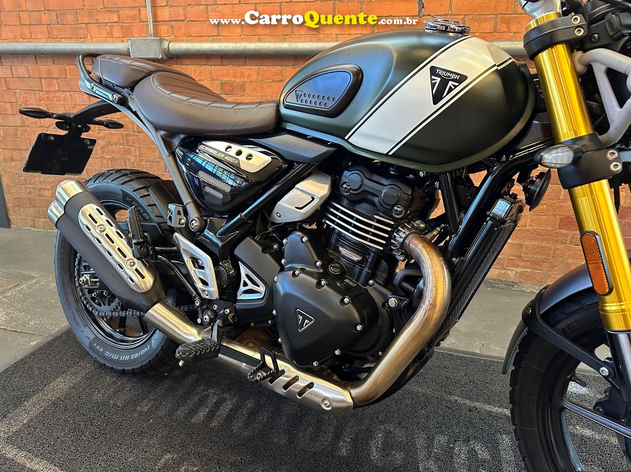 TRIUMPH SCRAMBLER 400 X 2025 - Loja