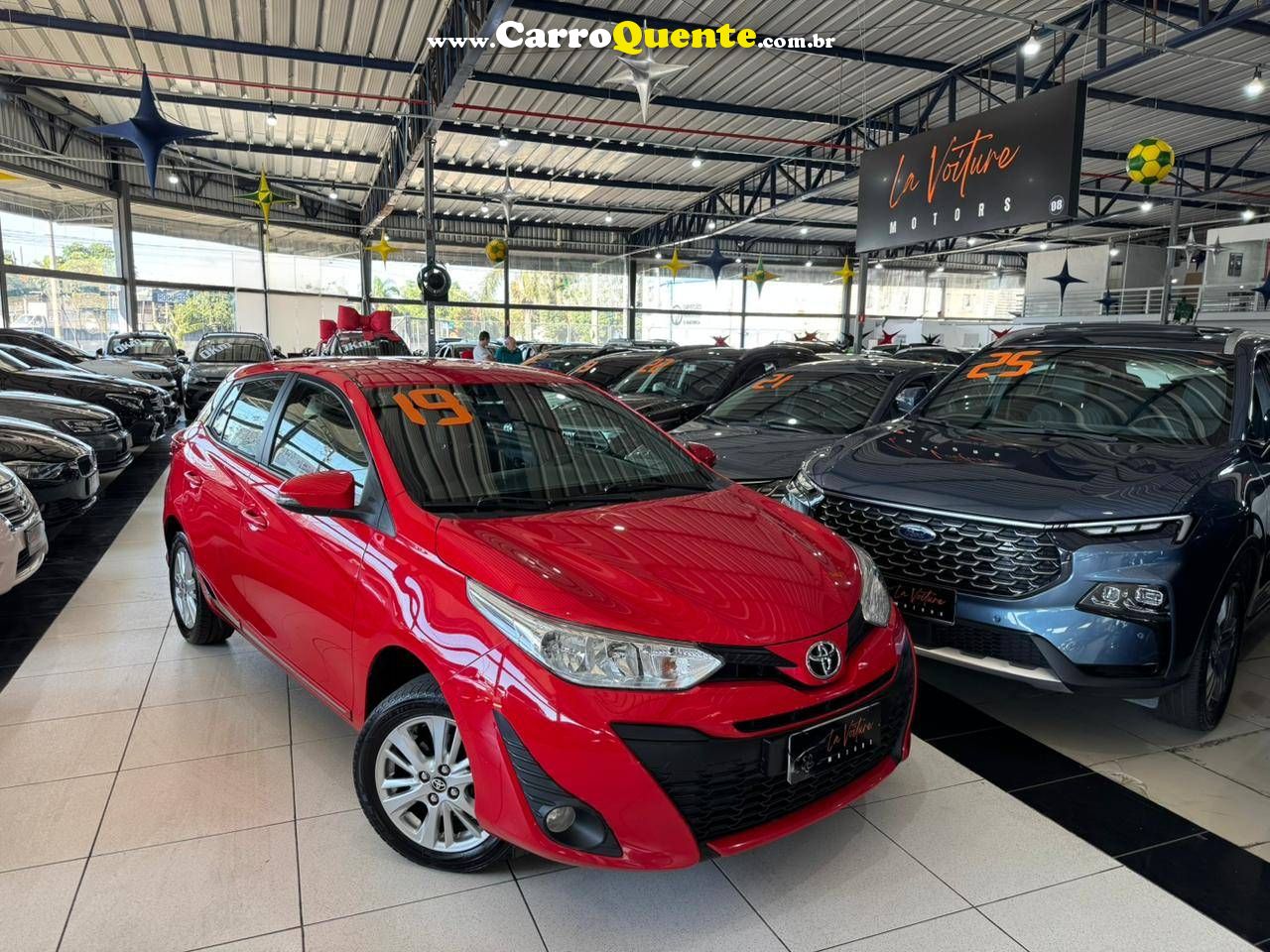 TOYOTA YARIS 1.3 16V XL PLUS TECH MULTIDRIVE 2019 - Loja