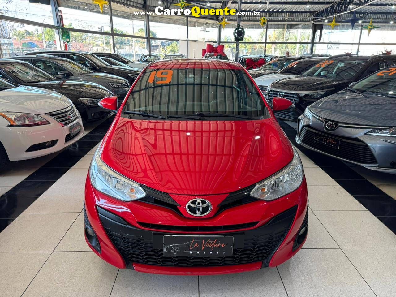 TOYOTA YARIS 1.3 16V XL PLUS TECH MULTIDRIVE 2019 - Loja