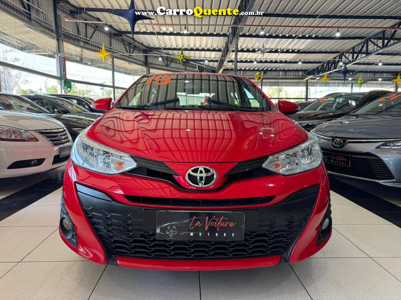 TOYOTA YARIS 1.3 16V XL PLUS TECH MULTIDRIVE 2019 - Loja