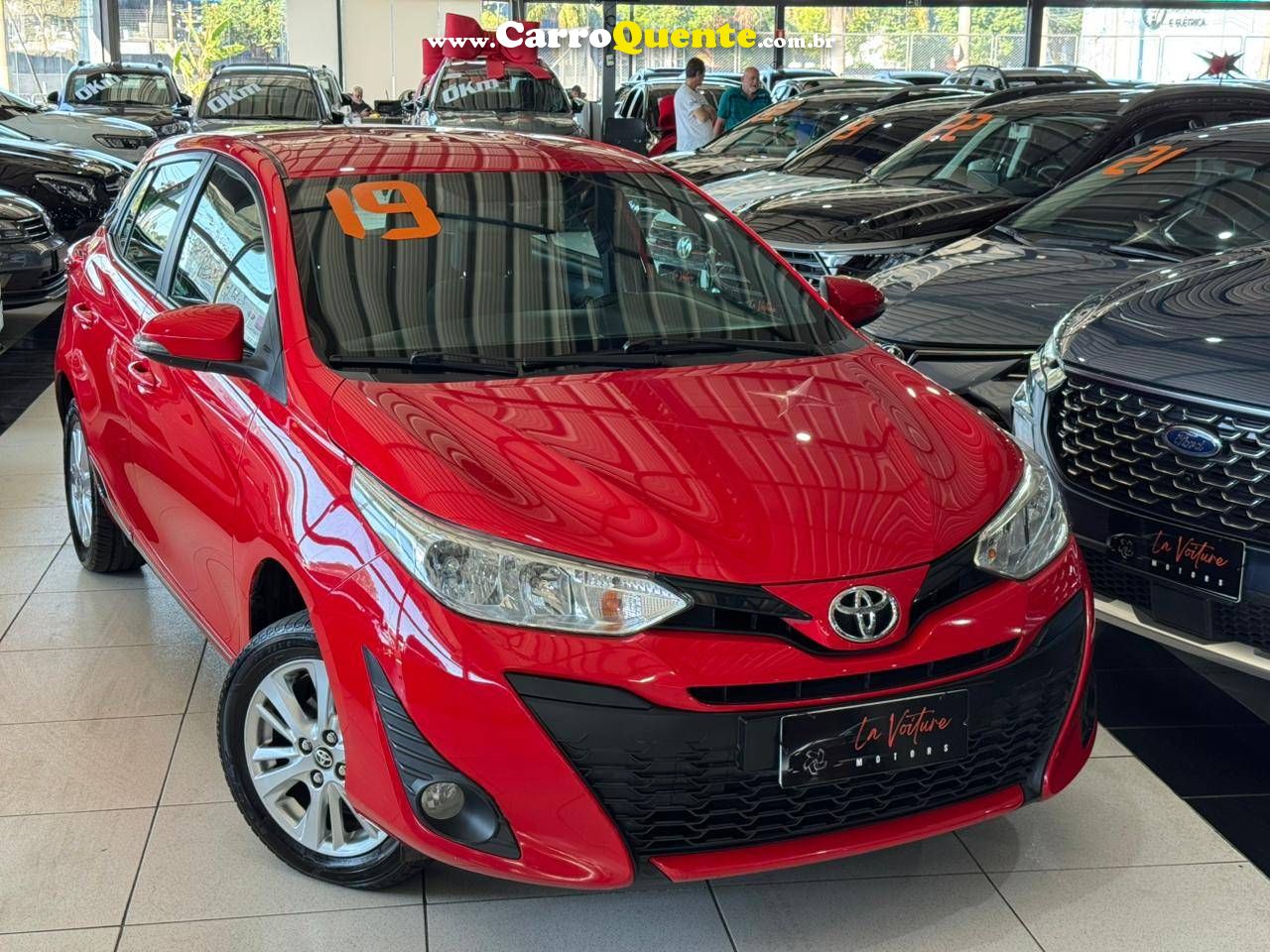 TOYOTA YARIS 1.3 16V XL PLUS TECH MULTIDRIVE 2019 - Loja