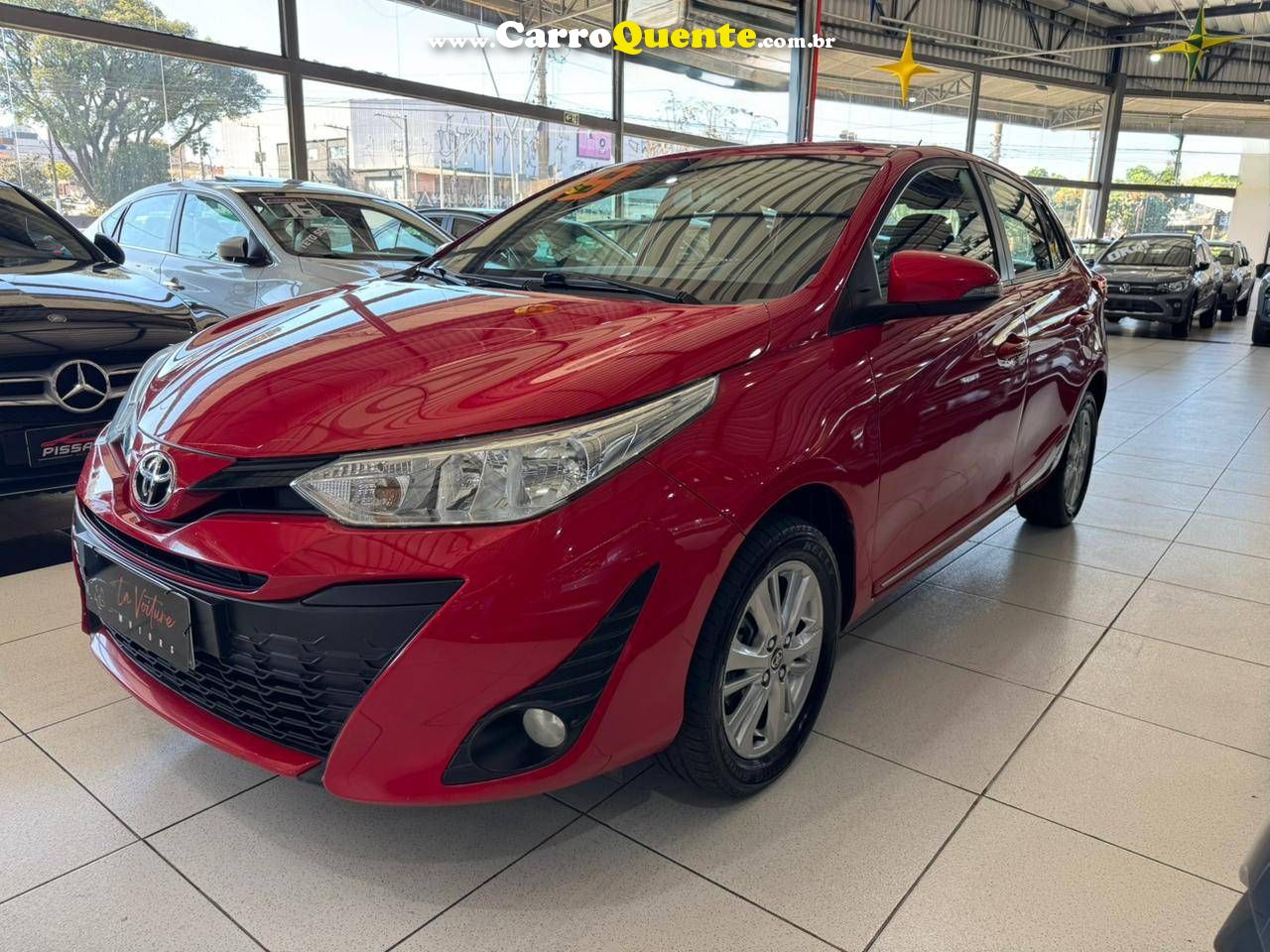 TOYOTA YARIS 1.3 16V XL PLUS TECH MULTIDRIVE 2019 - Loja