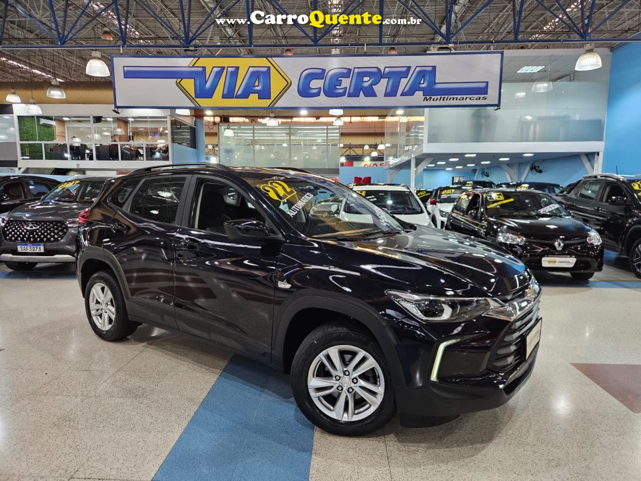 CHEVROLET TRACKER 1.0 TURBO LT * C/ 44.700 Km Somente * 2022 - Loja