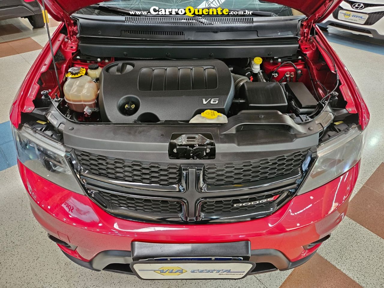DODGE JOURNEY 3.6 RT V6 * 7 LUGARES + TETO SOLAR * 2018 - Loja