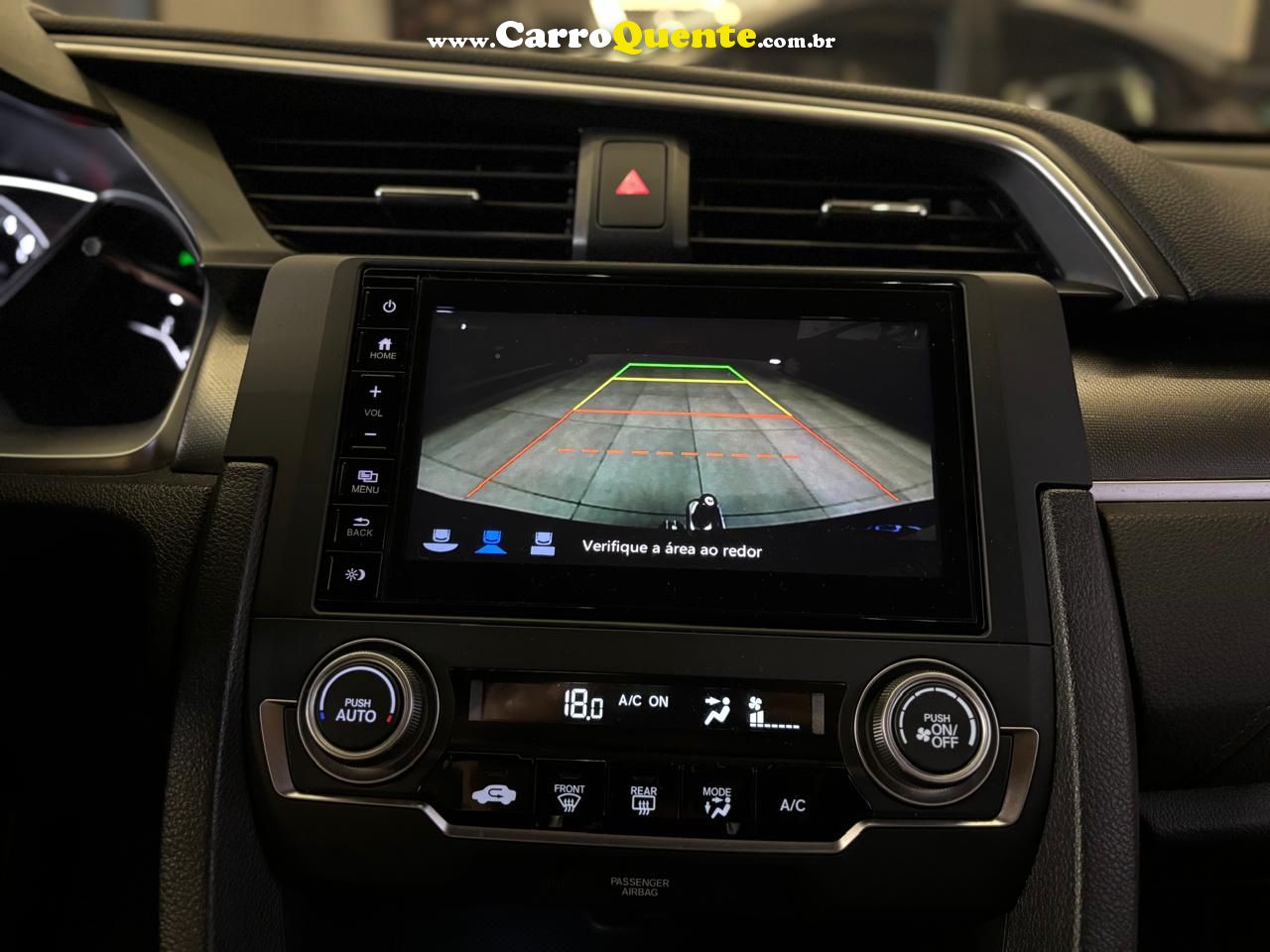 HONDA CIVIC 2.0 16V ONE EX 2018 - Loja