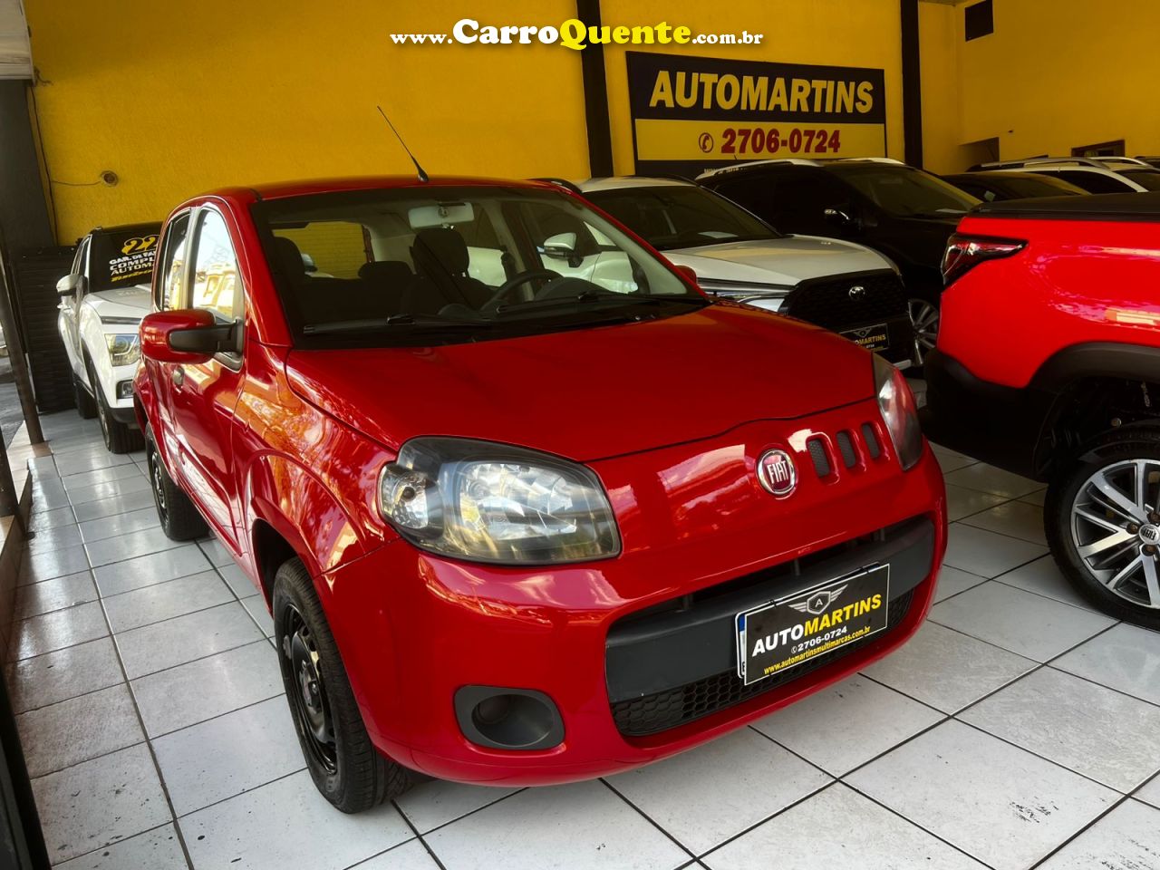 FIAT UNO 1.0 EVO VIVACE 8V 2016 - Loja