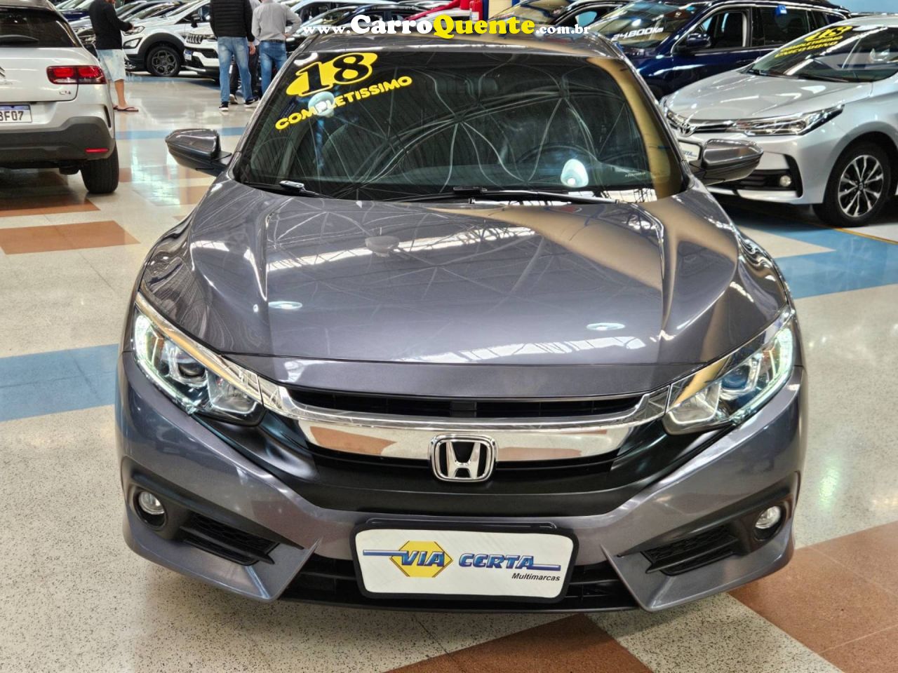 HONDA CIVIC 2.0 FLEXONE EX * Automático * 2018 - Loja