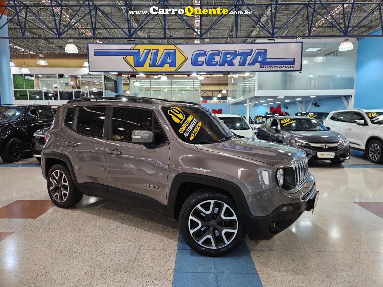 JEEP RENEGADE 1.8 LONGITUDE FLEX * Automático * 2019 - Loja